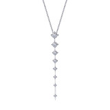 Lafonn Adjustable Icicle Necklace - 8N004CLP22 photo