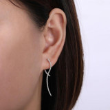 Gabriel & Co. 14k White Gold Kaslique Diamond Drop Earrings - EG12928W45JJ photo 2
