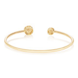 Roman & Jules 14k Yellow Gold Bangles - GB2533-1 photo 2