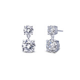 Lafonn Dangle Stud Earrings - E0257CLP00 photo