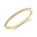 Shy Creation 14k Yellow Gold Diamond Womens Band - SC55002543 photo