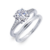 Lafonn Engagement Ring with Wedding Band - R0277CLP05 photo