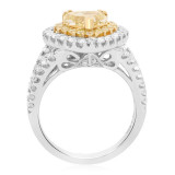 Roman & Jules Two Tone 18k Gold Diamond Ring - 1123-2 photo 2