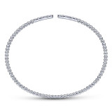 Gabriel & Co. 14k White Gold Bujukan Diamond Bangle Bracelet - BG4218-65W45JJ photo 3