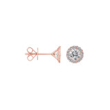 Roman & Jules 14k Rose Gold Studs - KE4133R photo