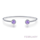 Lafonn February Birthstone Bracelet - BB002AMP72 photo