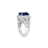 Roman & Jules 14k White Gold Sapphire Ring - 1103-3 photo 2