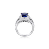 Roman & Jules 14k White Gold Sapphire Ring - 1103-3 photo 3