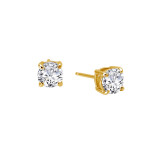 Lafonn 2 CTW Stud Earrings - E0180CLG00 photo