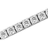 Louis Creations 14k White Gold Diamond Bracelet - BB4-300 photo 2