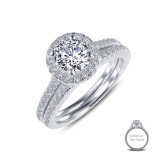 Lafonn Joined-At-The-Heart Wedding Set - 9R037CLP05 photo