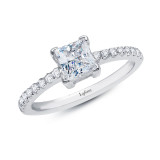 Lafonn 1.2 CTW Straight Engagement Ring - R2025CLP05 photo