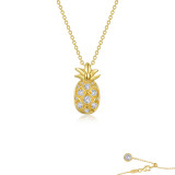Lafonn Gold Pineapple Necklace - N0255CLG20 photo