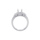 Roman & Jules 14k White Gold Straight Engagement Ring - KR1664W photo 3