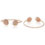 Roman & Jules 14k Rose Gold Bangles - GB2535-2 photo