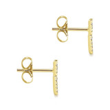 Gabriel & Co. 14k Yellow Gold Kaslique Diamond Stud Earrings - EG13091Y45JJ photo 3