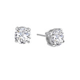 Lafonn 4 CTW Stud Earrings - E0110CLP00 photo