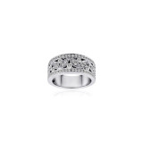 Roman & Jules 14k White Gold Diamond Ring - KR2286W photo