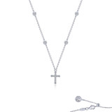 Lafonn 0.41 CTW Cross Necklace - N0222CLP20 photo