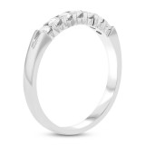 Louis Creations 14k White Gold Anniversary Wedding Band - CR212-025 photo 2