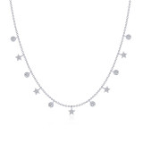 Lafonn 0.73 CTW Starfall Necklace - N0212CLP20 photo