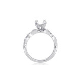 Roman & Jules 14k White Gold Straight Engagement Ring - 1043-1 photo 3