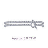 Lafonn Double Wrap Tennis Bracelet - B0149CLP13 photo