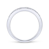Gabriel & Co. 14k White Gold Lusso Diamond Ring - LR51342W45JJ photo 2