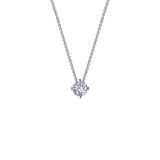 Lafonn 0.50 CTW Solitaire Necklace - N0172CLP20 photo