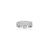 Roman & Jules 14k White Gold Diamond Ring - KR2379W photo