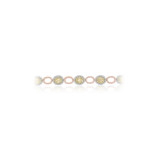 Roman & Jules Three Tone 18k Gold Diamond Bracelets - KB2643WRY-18K photo